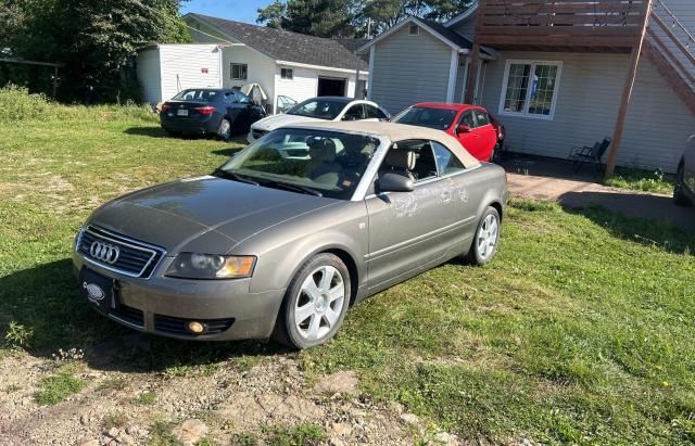 2005 Audi A4 Quattro Cabriolet