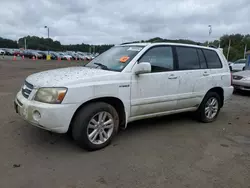 Toyota salvage cars for sale: 2006 Toyota Highlander Hybrid