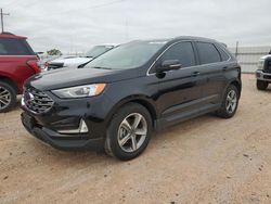 Salvage cars for sale at Andrews, TX auction: 2020 Ford Edge SEL