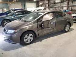 Honda salvage cars for sale: 2014 Honda Civic LX