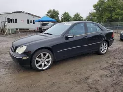 Salvage cars for sale at auction: 2004 Mercedes-Benz C 230K Sport Sedan