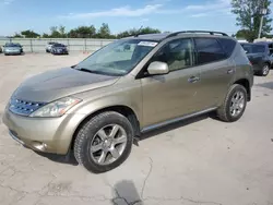 Salvage cars for sale at Kansas City, KS auction: 2007 Nissan Murano SL