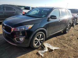 Salvage cars for sale from Copart Brighton, CO: 2016 KIA Sorento EX