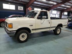 Salvage trucks for sale at East Granby, CT auction: 1991 Ford F150