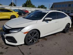 Honda Vehiculos salvage en venta: 2018 Honda Civic Sport Touring