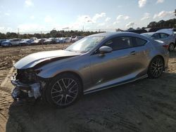 Salvage cars for sale at Seaford, DE auction: 2017 Lexus RC 300