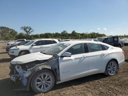 Chevrolet salvage cars for sale: 2017 Chevrolet Impala LT