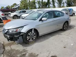 Salvage cars for sale at Bridgeton, MO auction: 2014 Honda Accord LX