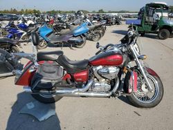 Salvage motorcycles for sale at Bridgeton, MO auction: 2005 Honda VT750 CA