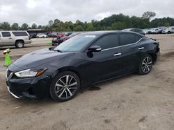 Salvage cars for sale at Florence, MS auction: 2021 Nissan Maxima SV