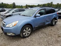 Salvage cars for sale at Candia, NH auction: 2011 Subaru Outback 2.5I Premium