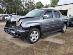 Honda salvage cars for sale: 2012 Honda Ridgeline RTL