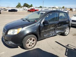 Chevrolet salvage cars for sale: 2009 Chevrolet Aveo LT