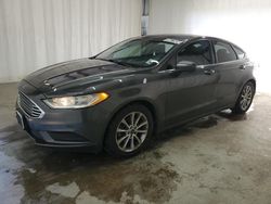 Salvage cars for sale at Shreveport, LA auction: 2017 Ford Fusion SE