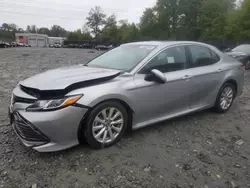 Salvage cars for sale at Waldorf, MD auction: 2019 Toyota Camry L