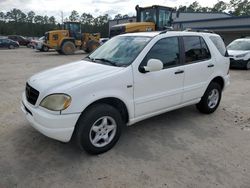 Mercedes-Benz salvage cars for sale: 2000 Mercedes-Benz ML 320