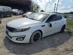 Salvage cars for sale at Houston, TX auction: 2015 KIA Optima LX