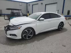 Salvage cars for sale at Orlando, FL auction: 2020 Honda Accord Sport