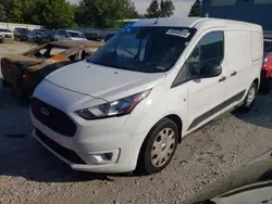 Salvage trucks for sale at Dyer, IN auction: 2022 Ford Transit Connect XLT