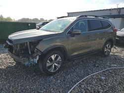 Subaru salvage cars for sale: 2022 Subaru Ascent Premium