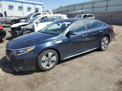 Salvage cars for sale at Albuquerque, NM auction: 2017 KIA Optima Hybrid