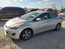 Salvage cars for sale at Kansas City, KS auction: 2013 Hyundai Elantra GLS