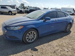 Salvage cars for sale at Houston, TX auction: 2017 Ford Fusion SE