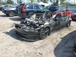 Vehiculos salvage en venta de Copart Riverview, FL: 2022 Tesla Model S