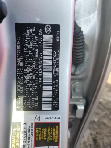 2012 Toyota Camry Base