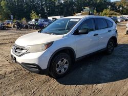 Honda salvage cars for sale: 2013 Honda CR-V LX