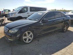 Salvage cars for sale at Indianapolis, IN auction: 2011 Mercedes-Benz C 300 4matic