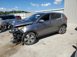 Salvage cars for sale at Franklin, WI auction: 2016 KIA Sportage EX