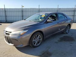 Salvage cars for sale at Antelope, CA auction: 2017 Toyota Camry LE