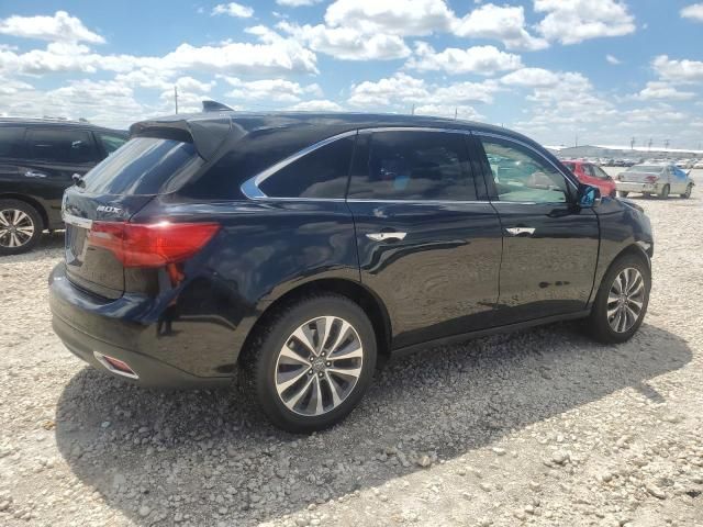 2016 Acura MDX Technology