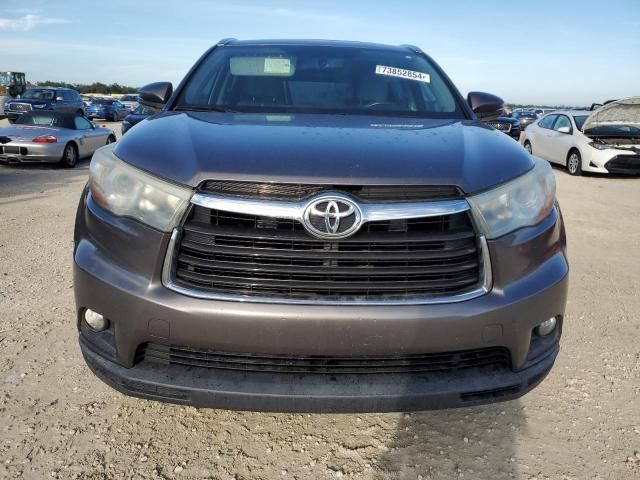 2015 Toyota Highlander XLE