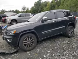 Jeep Vehiculos salvage en venta: 2017 Jeep Grand Cherokee Limited