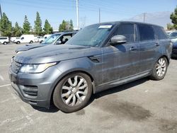 Salvage cars for sale at Rancho Cucamonga, CA auction: 2014 Land Rover Range Rover Sport SE