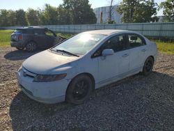 Salvage cars for sale from Copart Central Square, NY: 2008 Honda Civic LX