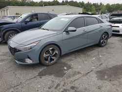 Salvage cars for sale at Exeter, RI auction: 2021 Hyundai Elantra SEL