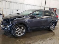 Salvage cars for sale at Avon, MN auction: 2019 Honda CR-V EXL