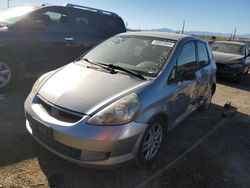 Salvage cars for sale at Tucson, AZ auction: 2007 Honda FIT