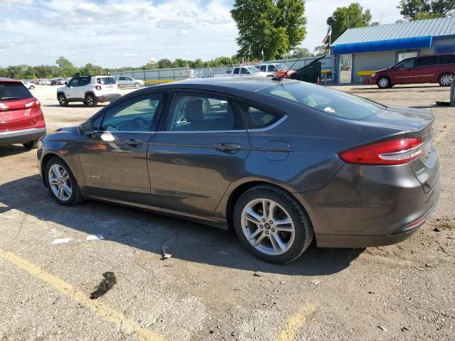 2018 Ford Fusion SE Hybrid