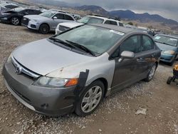 Salvage cars for sale at Magna, UT auction: 2008 Honda Civic LX