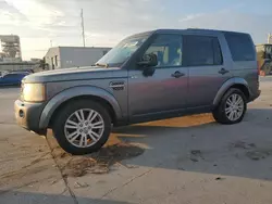 Salvage cars for sale at New Orleans, LA auction: 2010 Land Rover LR4 HSE Plus