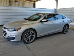 Salvage cars for sale at Grand Prairie, TX auction: 2022 Chevrolet Malibu LT