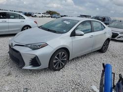 Salvage cars for sale at Taylor, TX auction: 2017 Toyota Corolla L