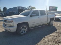 Chevrolet Silverado k1500 ltz salvage cars for sale: 2018 Chevrolet Silverado K1500 LTZ