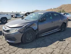 Salvage cars for sale at Colton, CA auction: 2018 Honda Civic LX