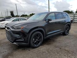 Toyota salvage cars for sale: 2024 Toyota Grand Highlander XLE