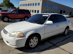 Salvage cars for sale at Littleton, CO auction: 1998 Honda Civic EX